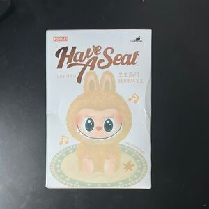 Pop Mart Labubu 'Have A Seat' Figurine - Mystery Color